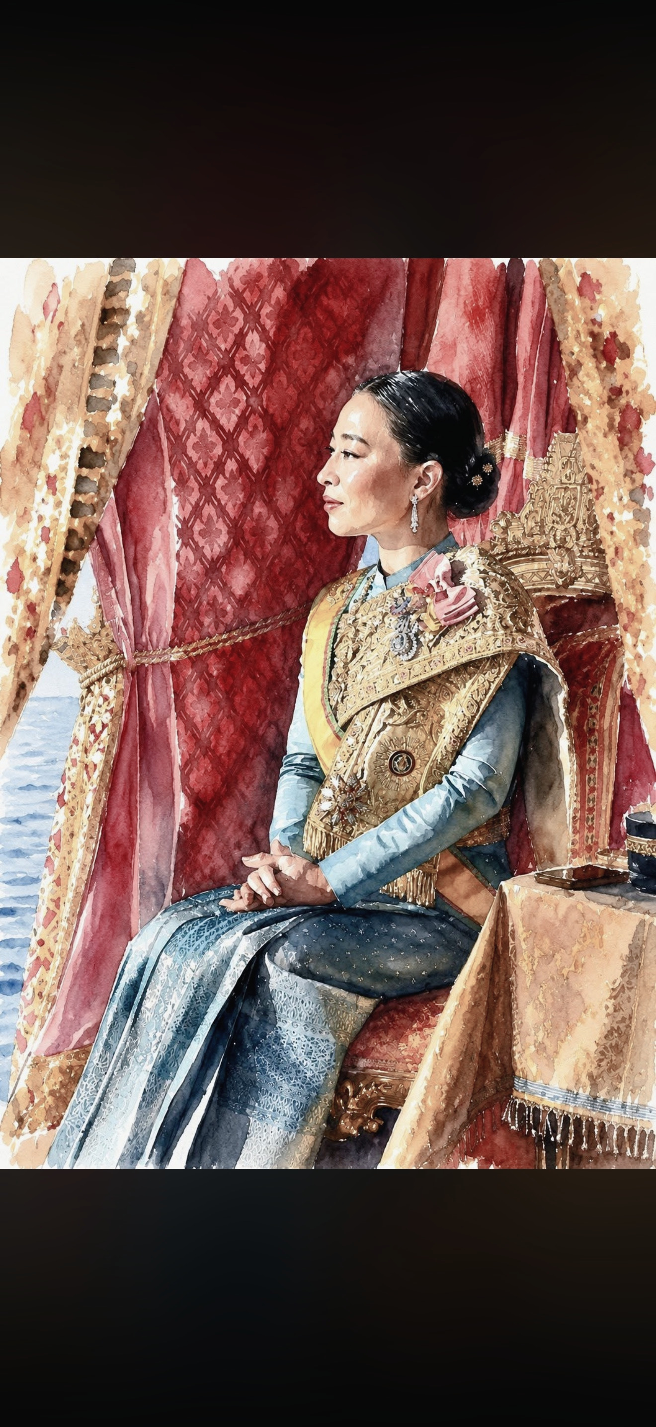 ภาพประกอบข้อความถวายความอาลัย